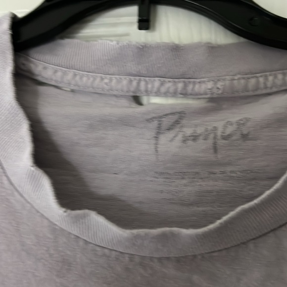 Prince thrashed stained distressed tattered holes zombie grunge band t shirt - Picture 2 of 13